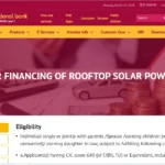 Punjab National Bank Roof Top Solar Loan Scheme